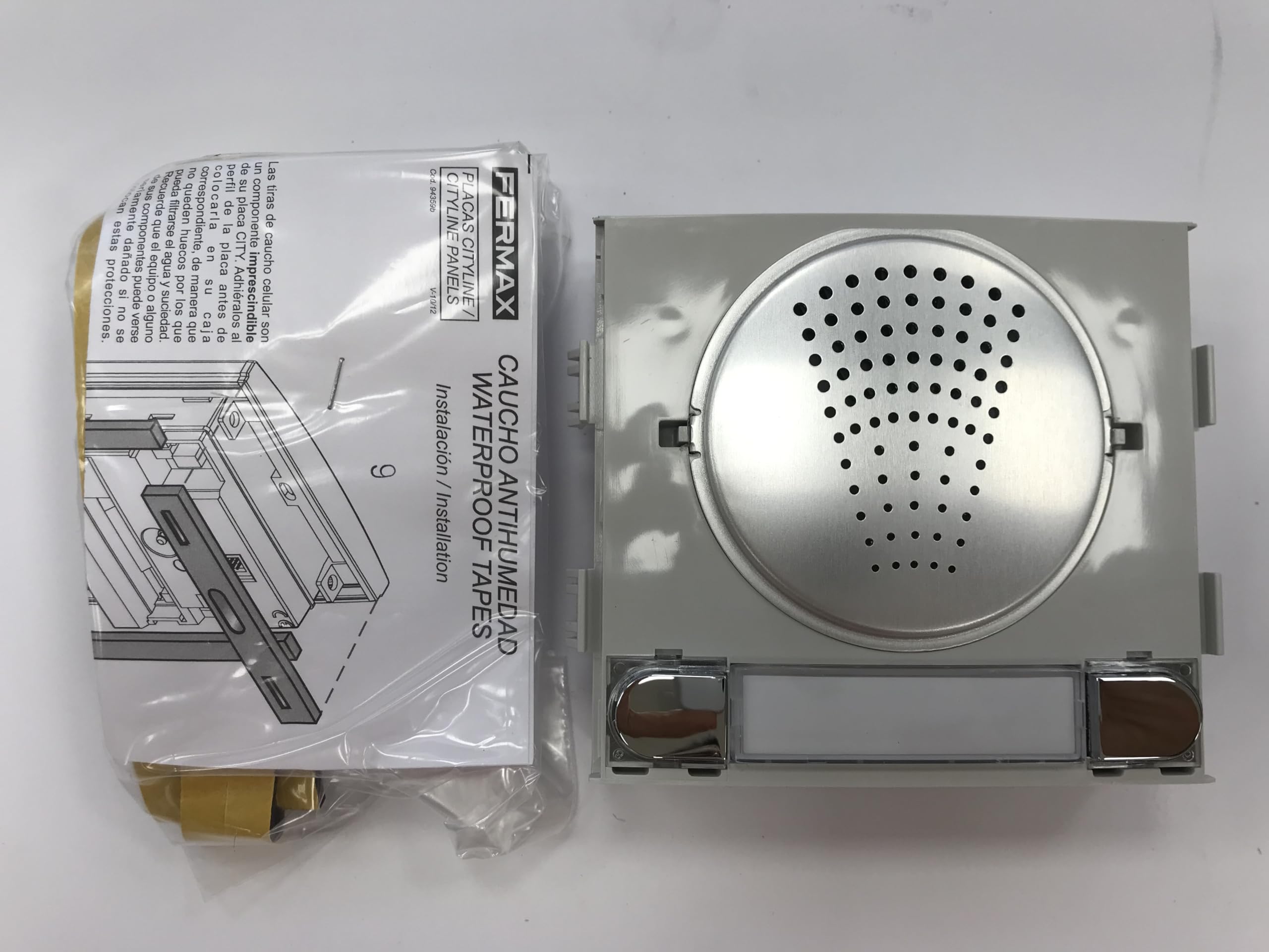 Fermax Régler Rep Mécanique de la plaque audio pour stabiliser le son Cityline