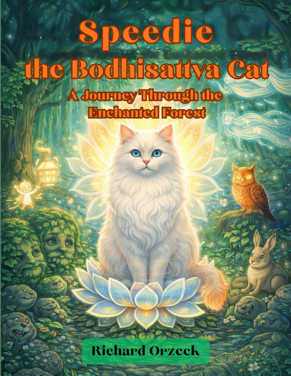 Speedie the Bodhisattva Cat: A Journey Through the Enchanted Forest