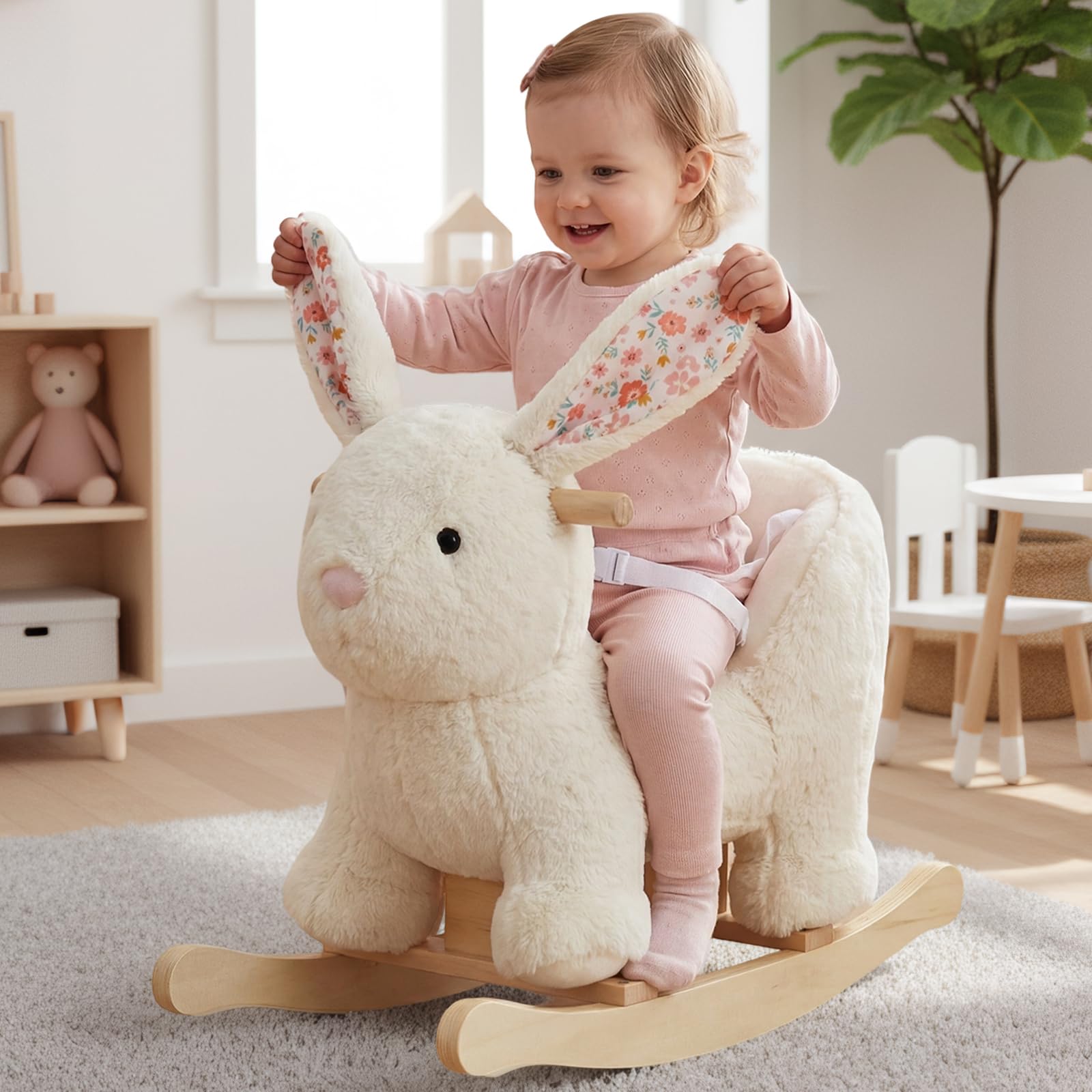 labebe Rabbit Rocking Horse