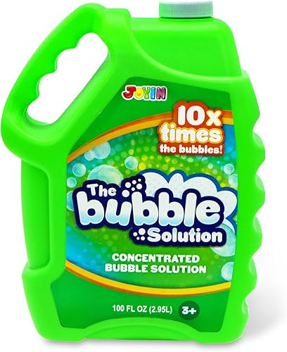 JOYIN Solución concentrada de burbujas de 100 onzas (hasta 8 galones) para grandes celebraciones de fiesta de verano, recuerdo de fiesta, juguete de