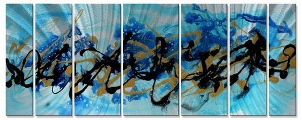 Under The Sea Metal Wall Art Set of 7 66W x 23.5H in. Amazon.in