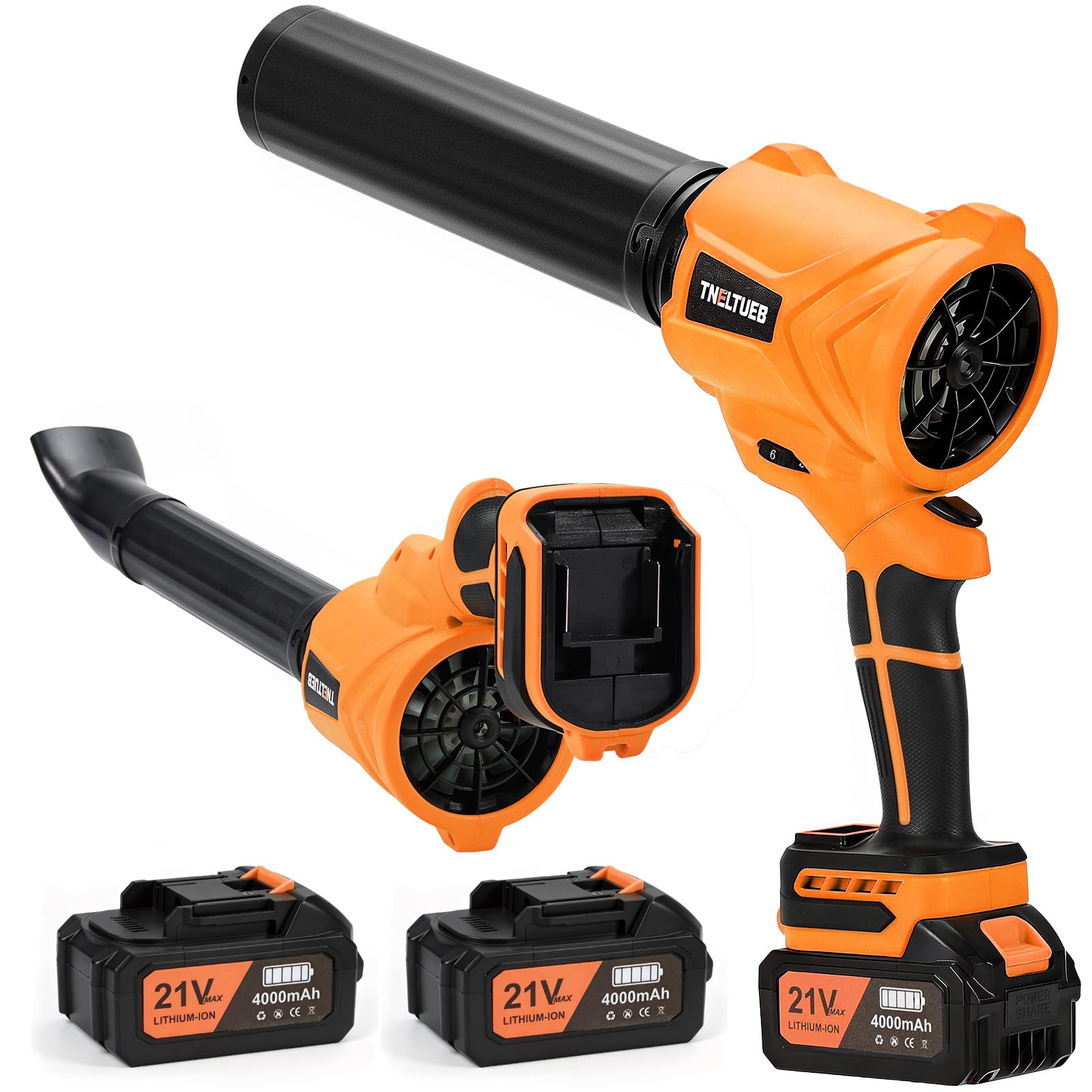 TNELTUEB 21V Cordless Leaf Blower