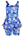 GOLDEN GIRL Girl Swimming Kit(105)-Blk Swimming Set, 10-11 Years (Blue) gallery image