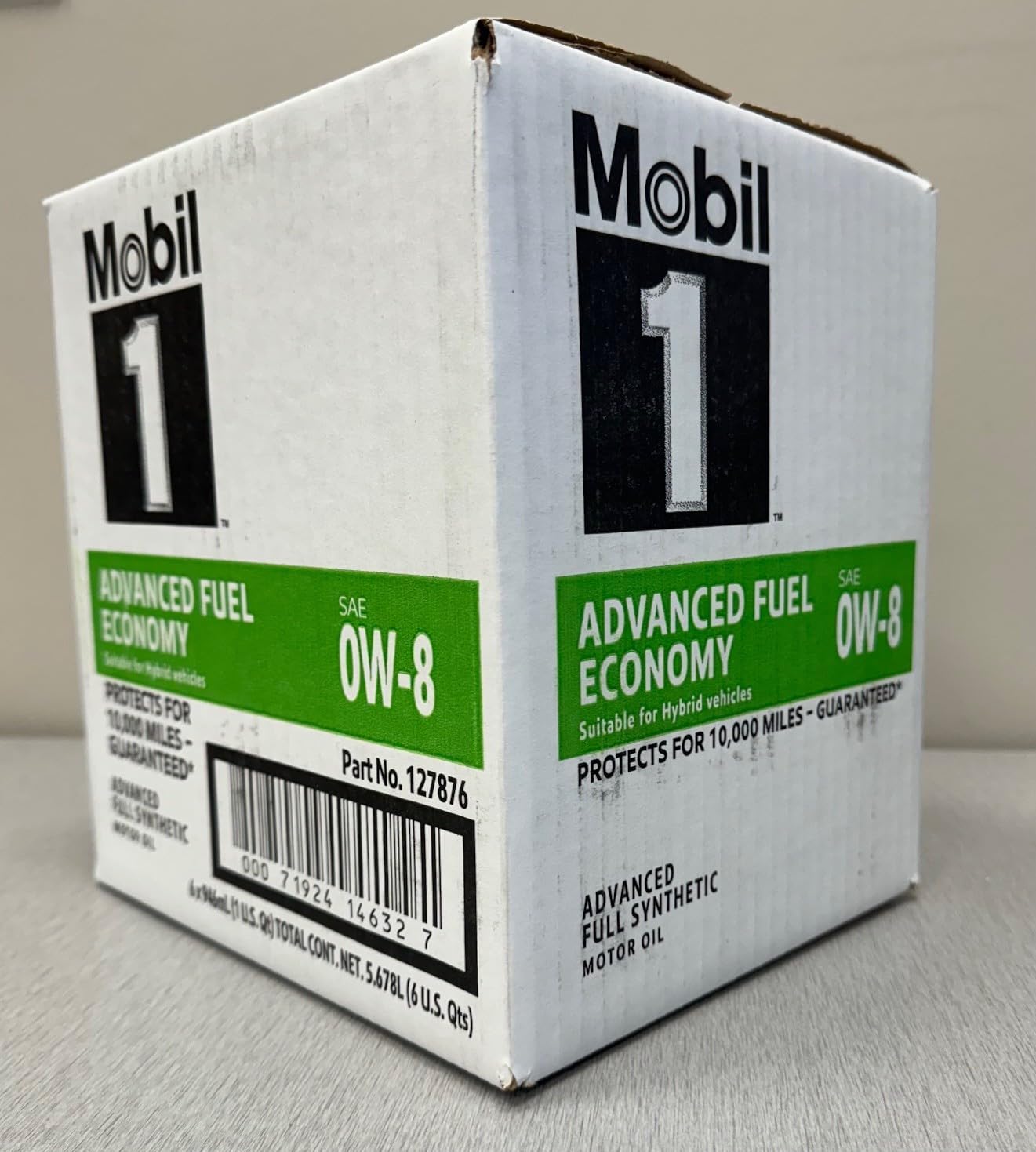 Amazon.com: Mobil 1 Synthetic Motor Oil 0W-8 JASO GLV-1-6 Quarts