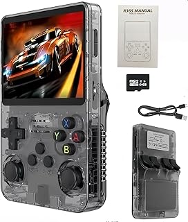R36s retro Handheld Gaming Console with 64G Cards