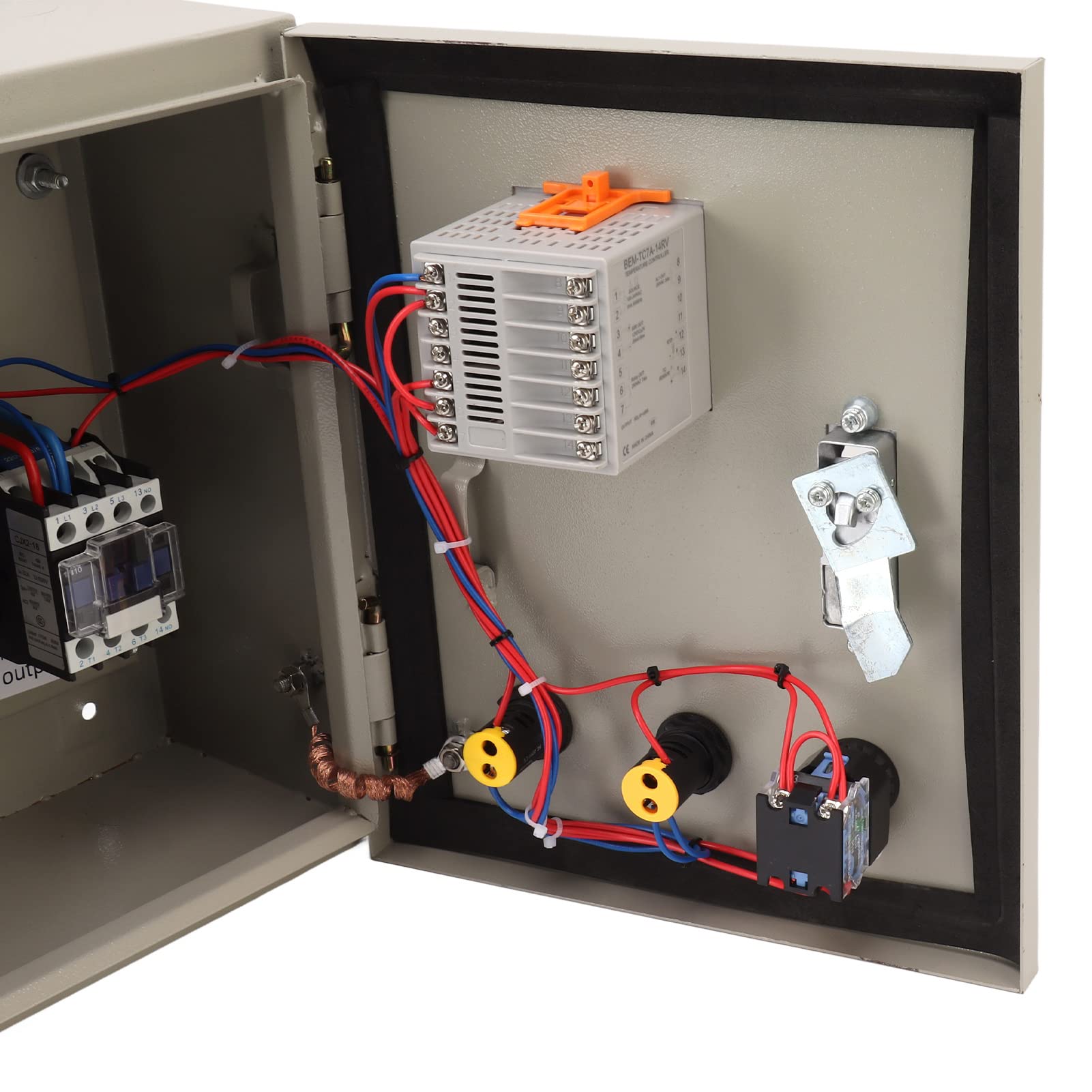 Ejoyous Caja de Control de Temperatura PID, Regulador de Temperatura, 18A 4KW, 0-400 °C for Control de
