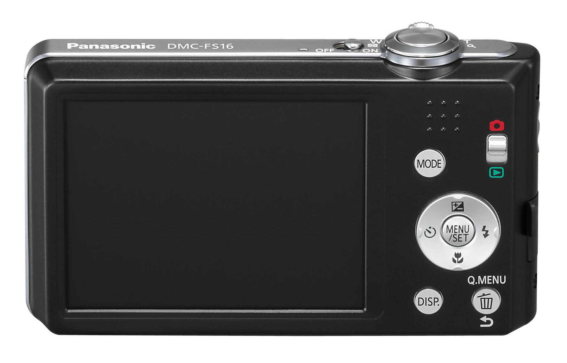 Panasonic Lumix DMC-FS16EG-K Digital Camera 14 MP 4x Optical