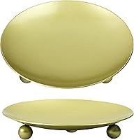 Vista 7 de FiveSeasonStuff Juego de 2 portavelas vintage chapados en negro con mango para candelabros de cera cónica