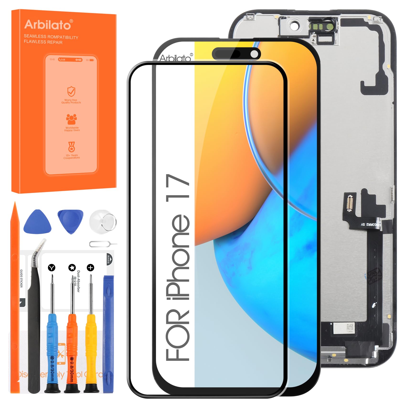 Pantalla LCD de repuesto para iPhone 17