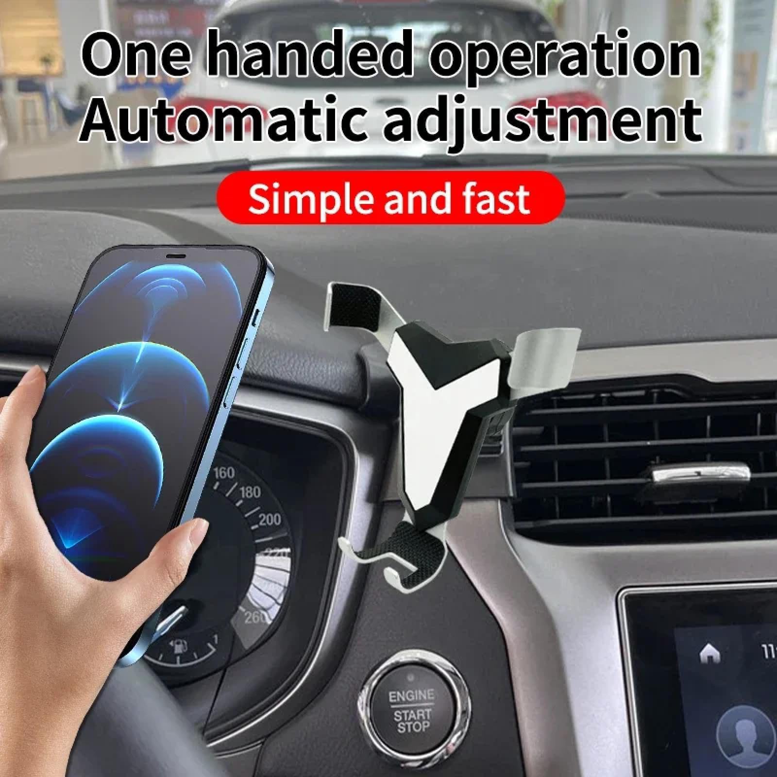 Porta Cellulare Auto per Nissan Murano Z52 2015-2023, Supporto per Telefono da Auto con Staffa Fissa, Supporto Speciale per Telefono Cellulare da Auto