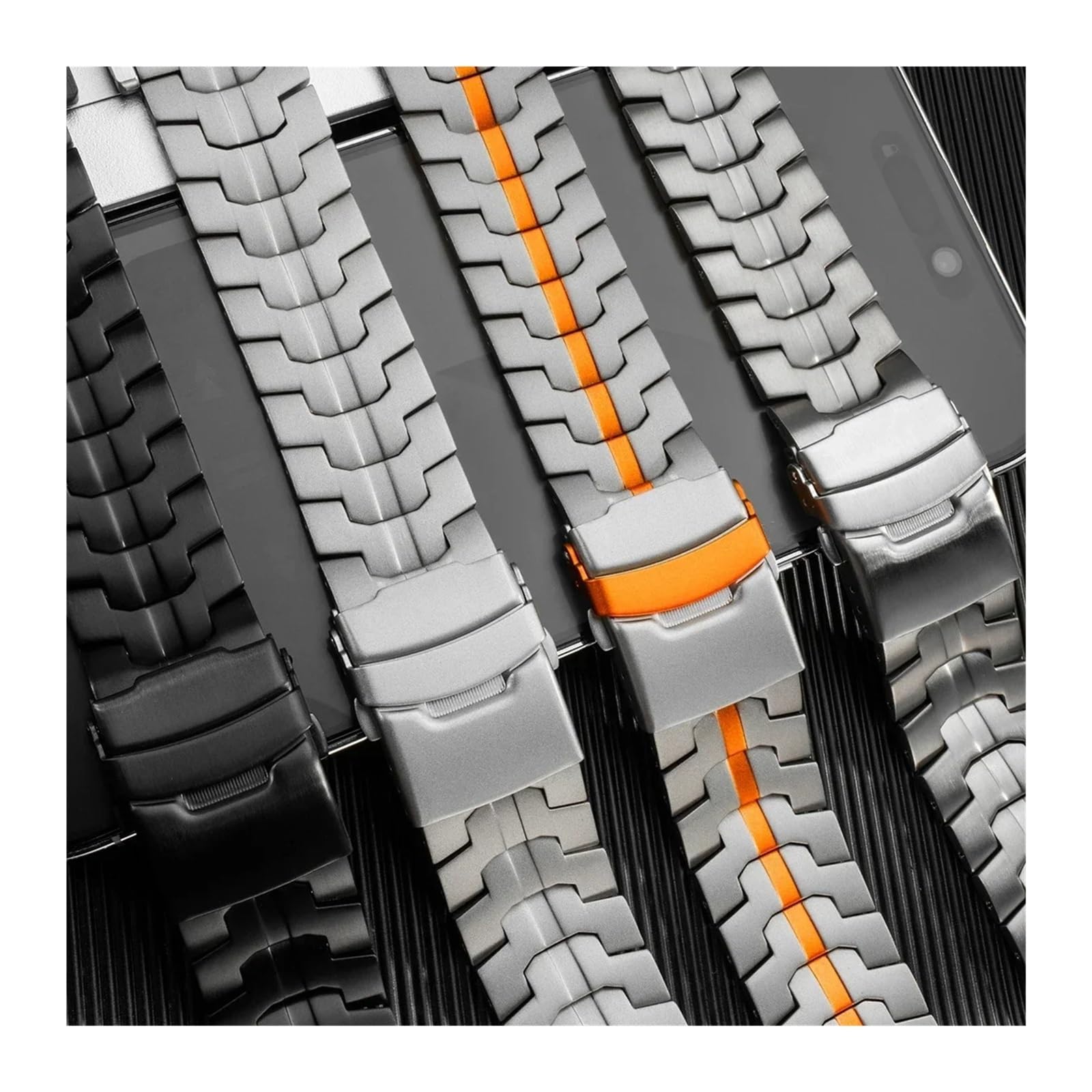 QuickFit 22 Bracelet en titane pour Garmin Fenix 8 51 mm 7 7X 6 6X Pro 5 5X Plus Bracelet en métal