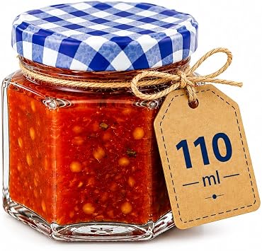 Kilner Glass Hexagonal Twist Top Jar 110ml