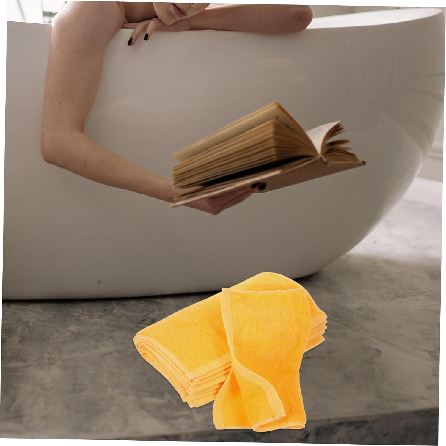 PRETYZOOM 12pcs Absorbent Cotton Face Towels Quick Drying Multi-Purpose Washcloths for Hand and Lightweight Reusable and Breathable Cotton Towels