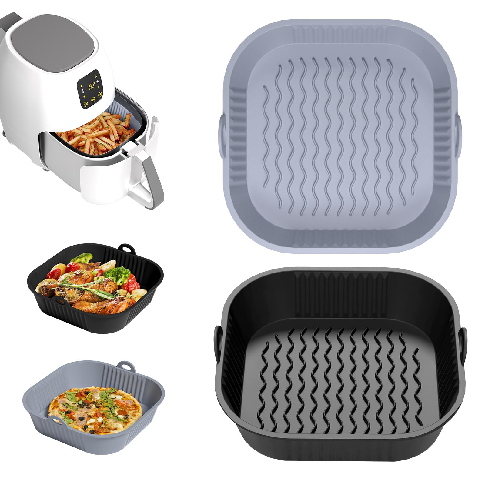 vaschette per friggitrice ad aria