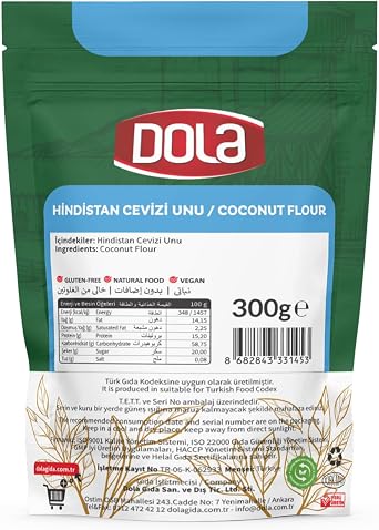 Dola Gluten-Free Coconut Flour 300 Gr