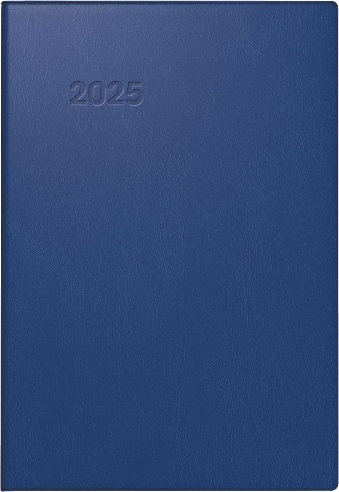 BRUNNEN Pocket Calendar Model 723 2025 | A7, Plastic, Dark Blue