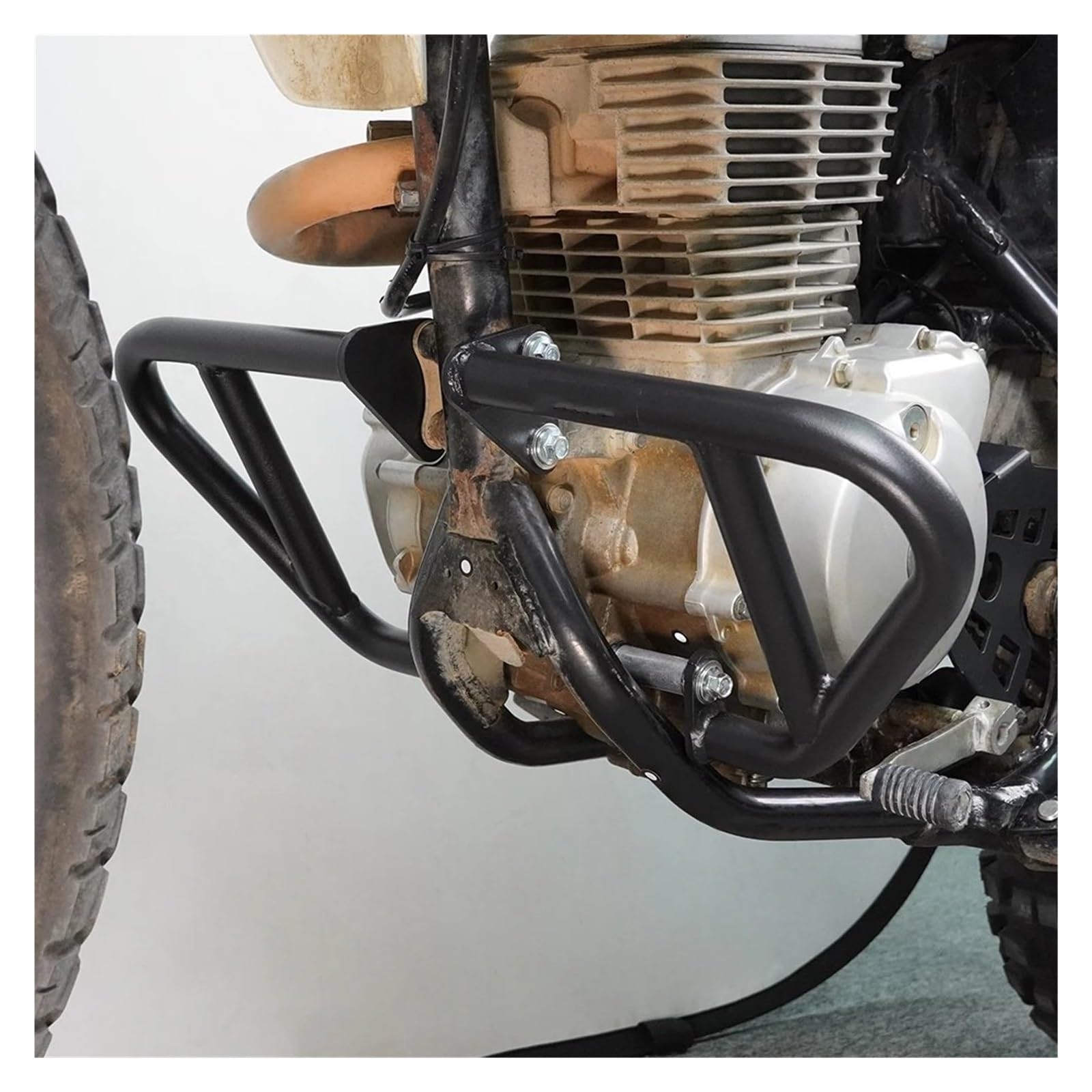 Paramotore Tubolare Per XR150L 2014 2015 2016-2024 Paraurti Motore Moto Barra Protezione Autostrade Tampone Carenatura Telaio Protezione Serbatoio Carburante Paraurti Motorcycle motore Paraurti