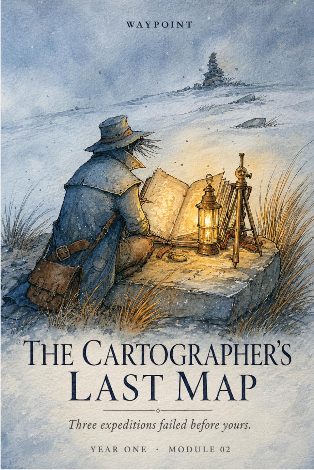 The Cartographer's Last Map: Black and White Edition