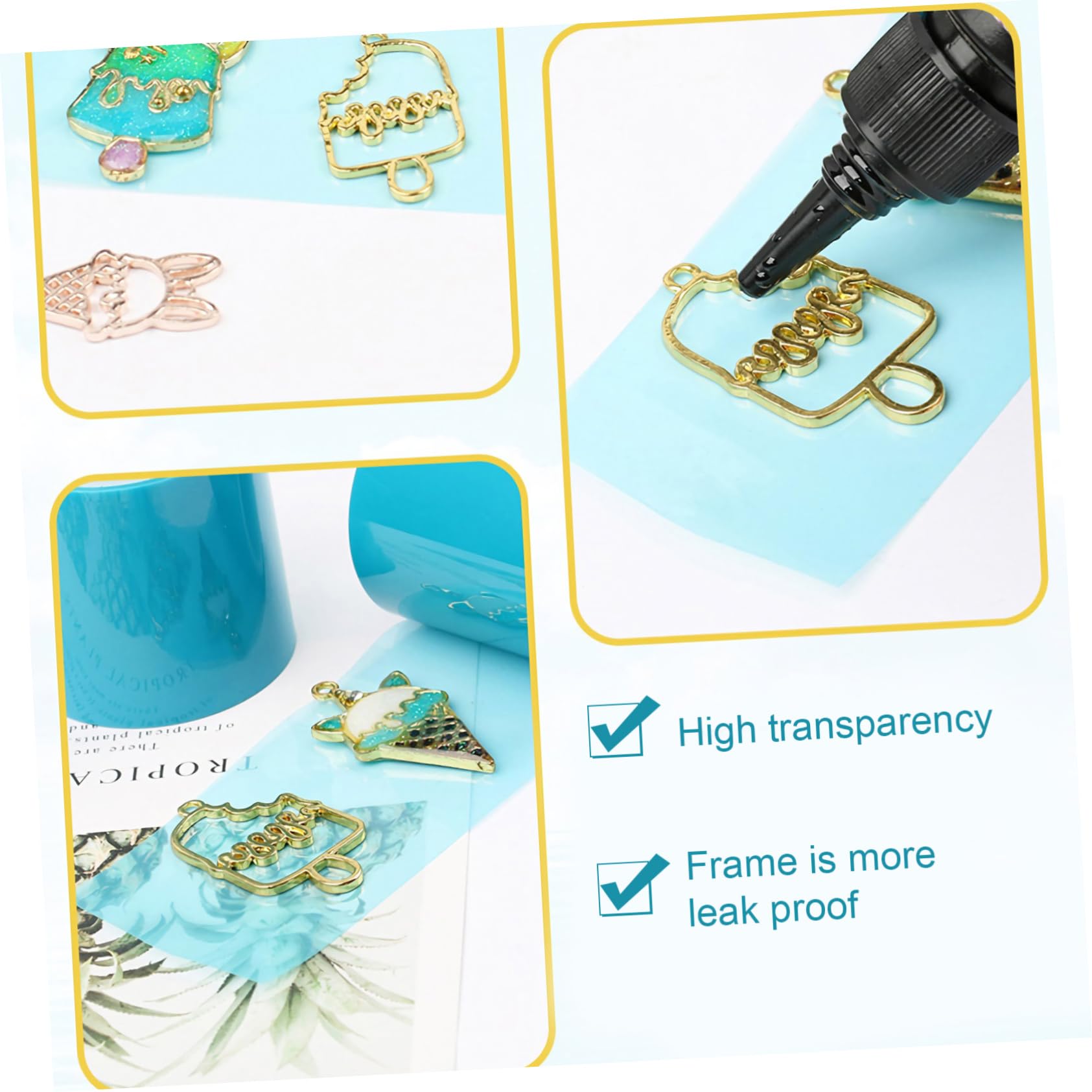 NUOBESTY 12pezzi Nastro Adesivo Traceless Uv Per Creazioni Di Gioielli Strumenti Creativi Per Blu Pratico Per Accessori Di Gioielleria e Artigianato