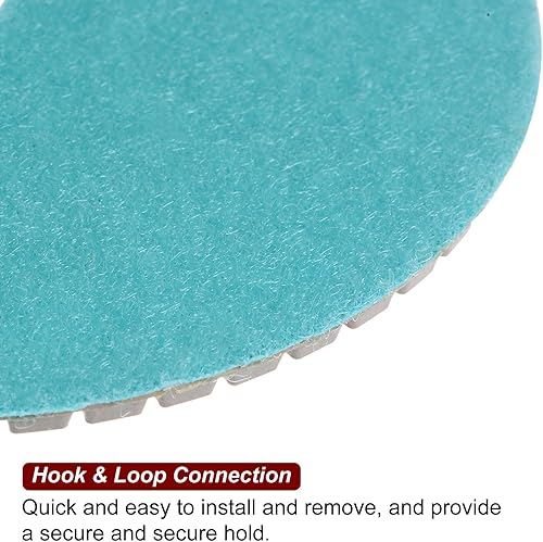 Miniatura 5 de 5 almohadillas de pulido de diamante de 5 pulgadas de grano 5000 húmedoseco almohadilla de pulido para piedra hormigón mármol encimera cuarzo, para