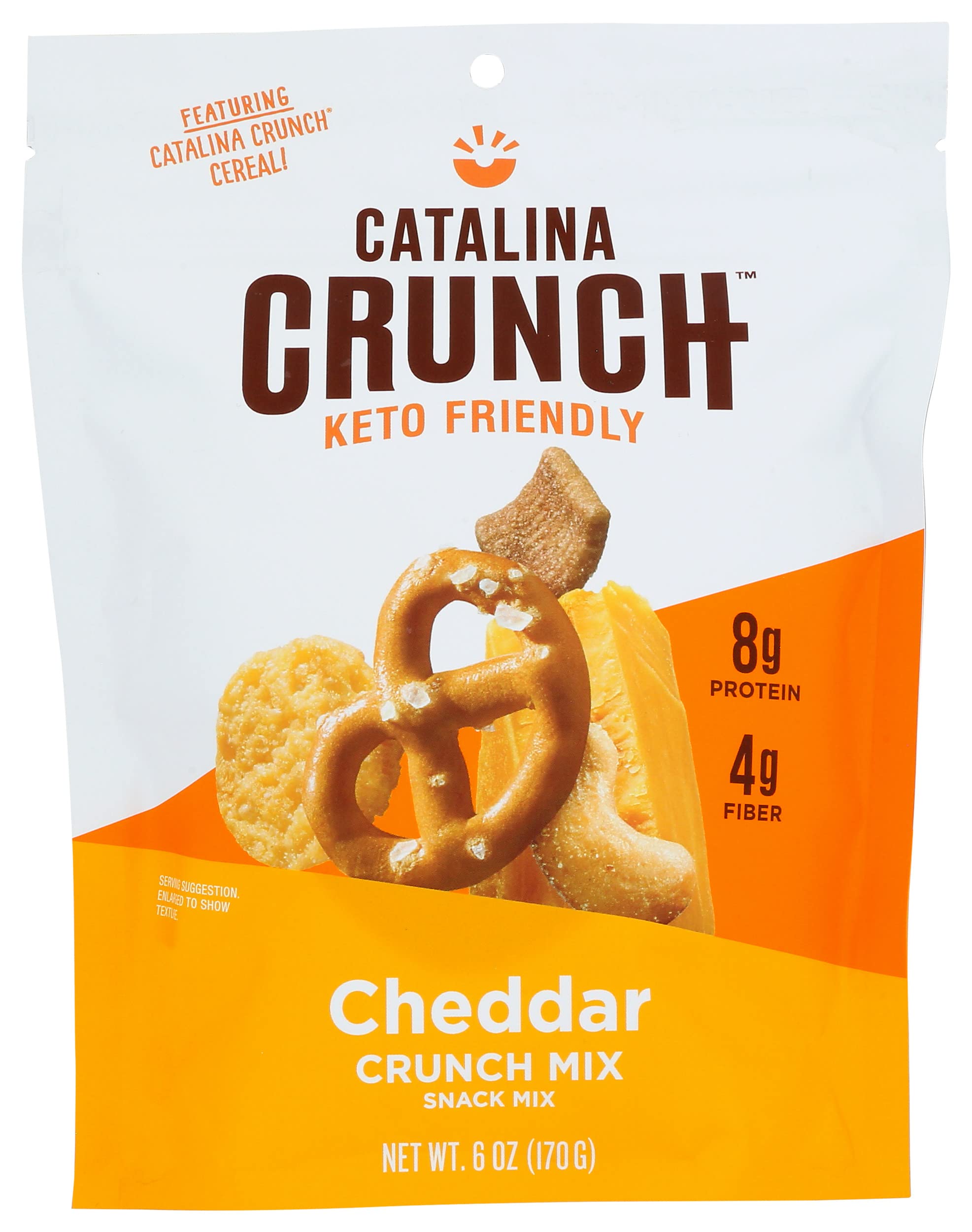 Amazon.com: Catalina Snacks Crunch Cheddar Snack Mix, Keto Friendly ...