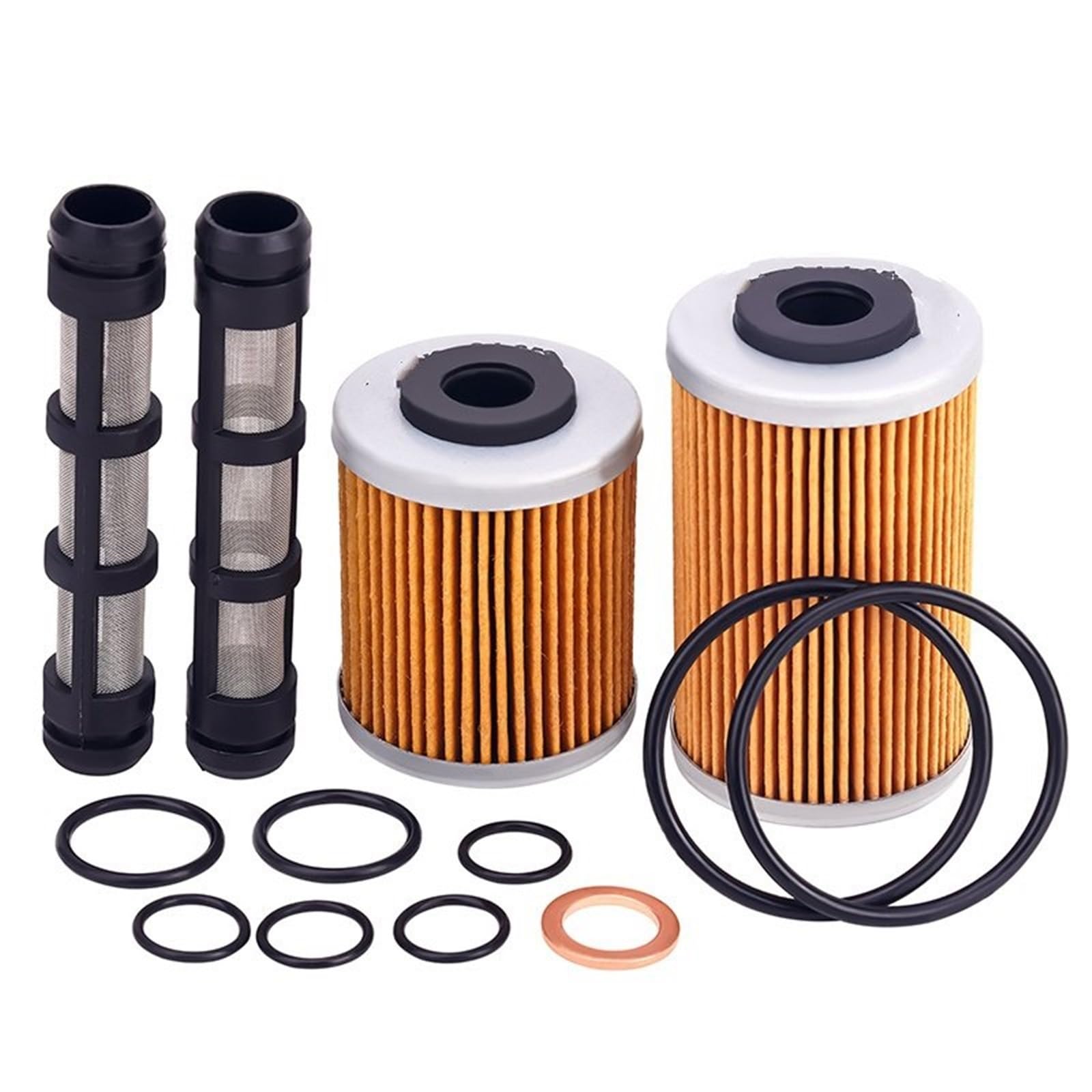 Motocyklowe Filtr Zestaw filtrów oleju motocyklowego pasuje do 690 Enduro R SMC 2012 2013 2014 2015 2016 2017 2018 2019 2020 7503804611 Motocyklowe filtry oleju
