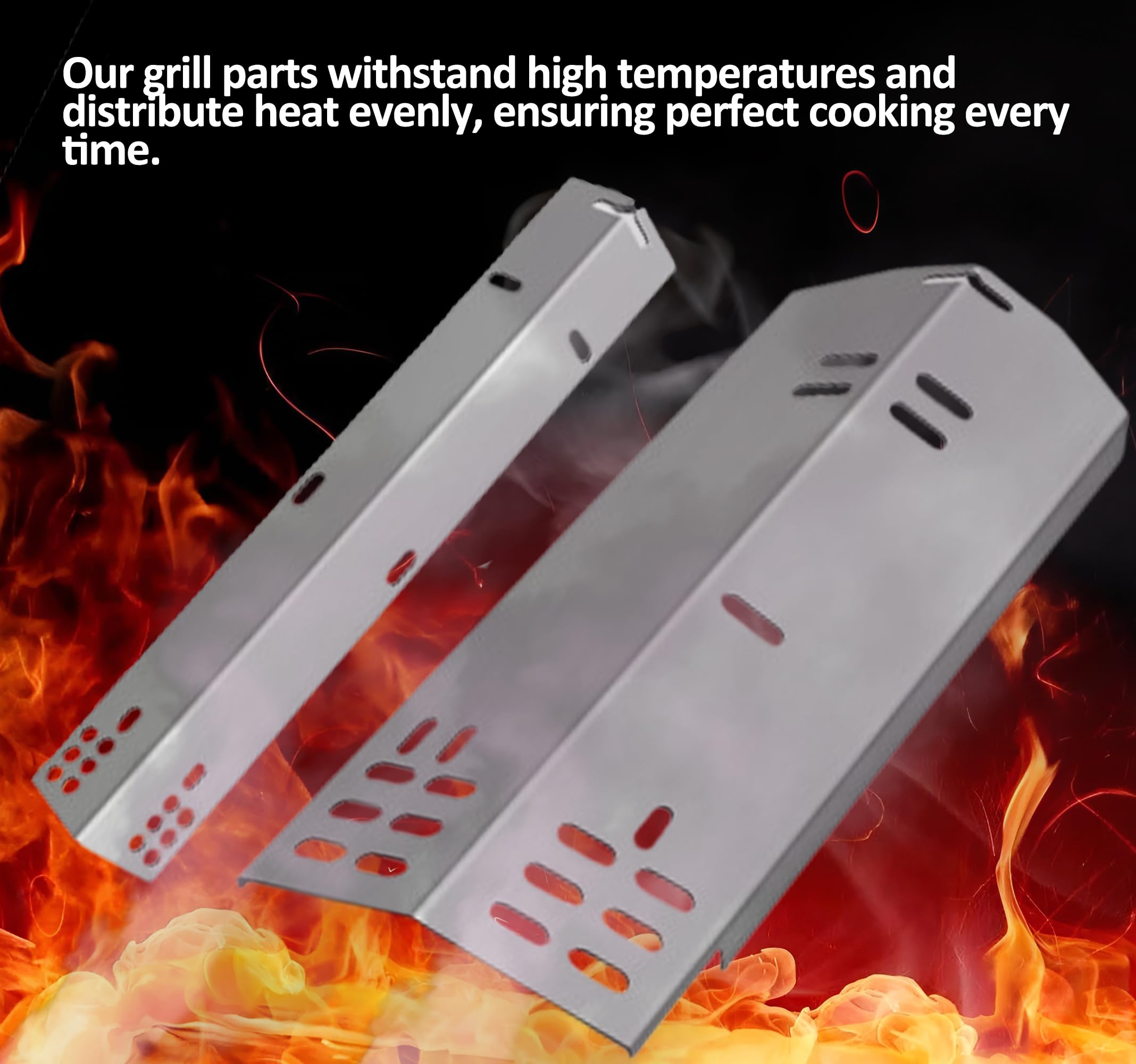 Juego de cuatro placas de calor de repuesto para DynaGlo DGH450CRP