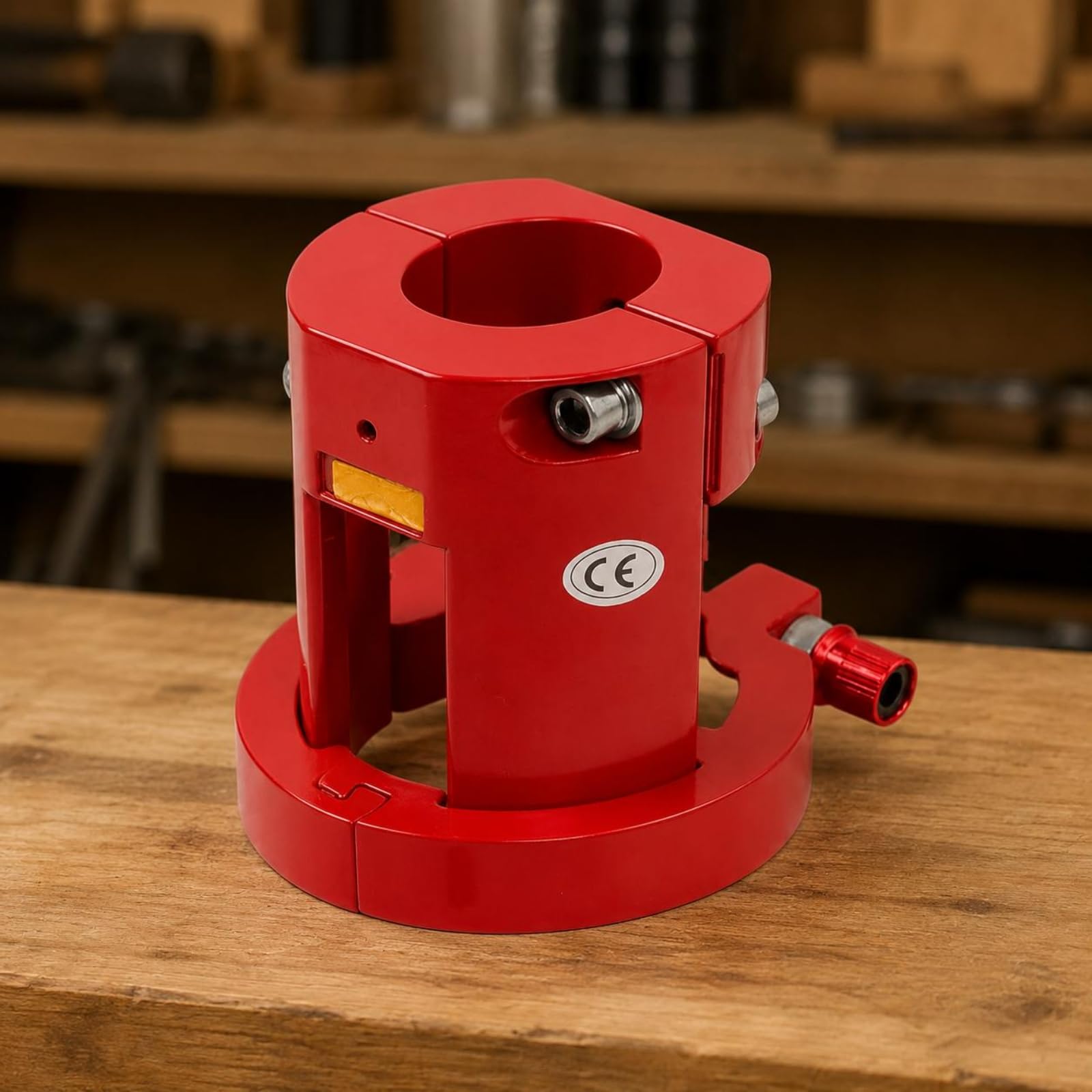 Blocco Piega Monopattino Robusto Chiusura Stelo Elettrico Leggero Gancio Pieghevole, Rosso