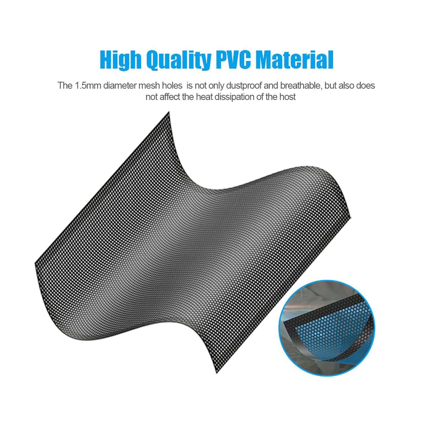 Filtro de Polvo para Xbox Serie X, Cubierta de Ventilación a Prueba de Polvo, 2 Paquetes de Filtro para Xbox Serie X