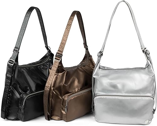 Vista 5 de Zipliner Packable Convertible Hobo Bag