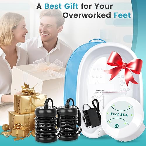 Miniatura 8 de Máquina de desintoxicación de baño de pies iónico, máquina portátil de desintoxicación de pies, sistema de baño de limpieza iónica con bolsa