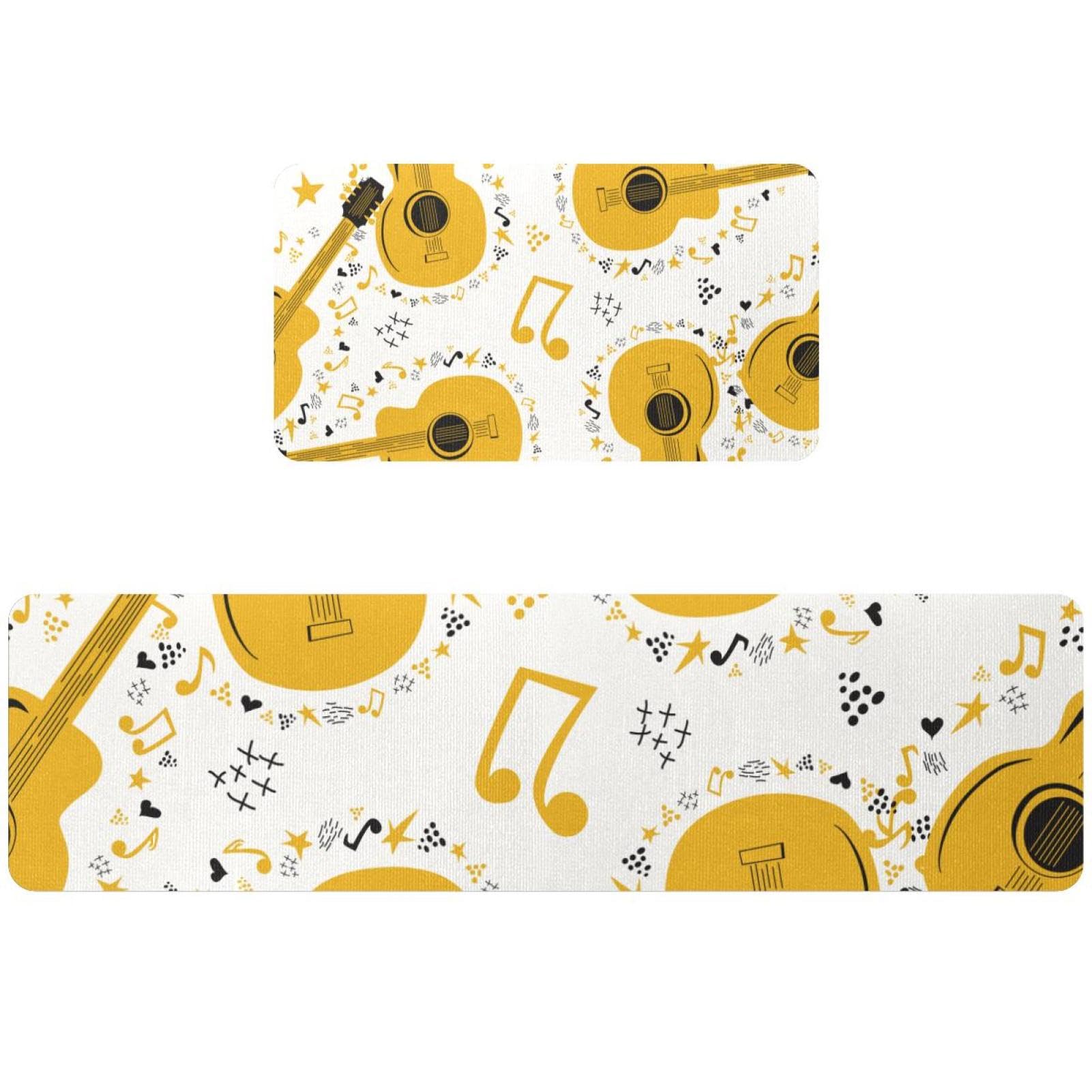 Tapis de cuisine notes de musique pour une ambiance campagnard et chaleureuse