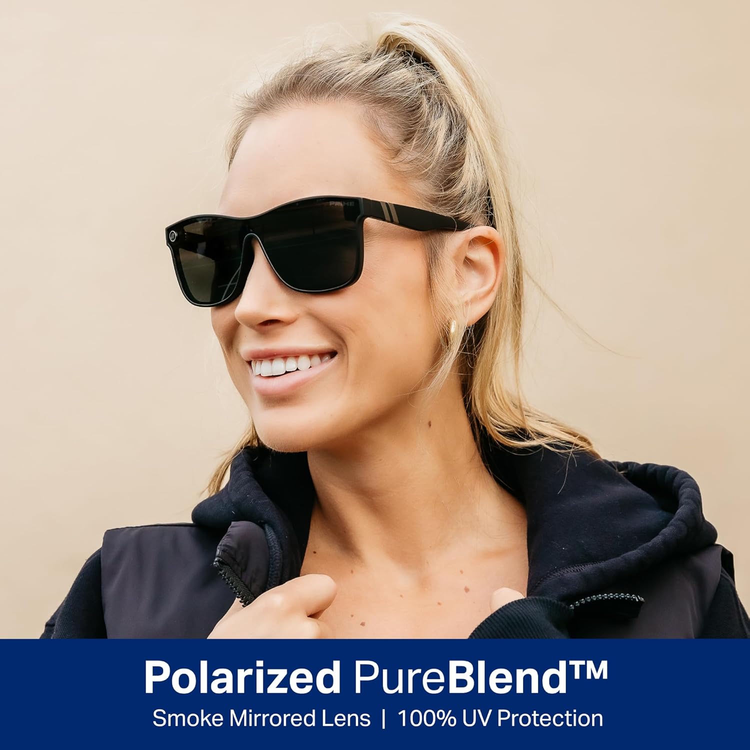 Blenders Eyewear PRIME 21 Polarized Sunglasses – Designed with Deion Sanders – Millenia DX Shades for Men & Women
