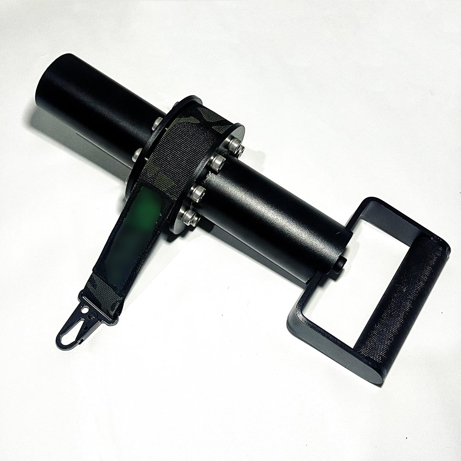Poignée d'exercice de force pour entraînement de rotation du poignet, capacité de 200 kg, acier au carbone et acier inoxydable, outil de fitness à domicile pour exercices de blaster d'avant-bras