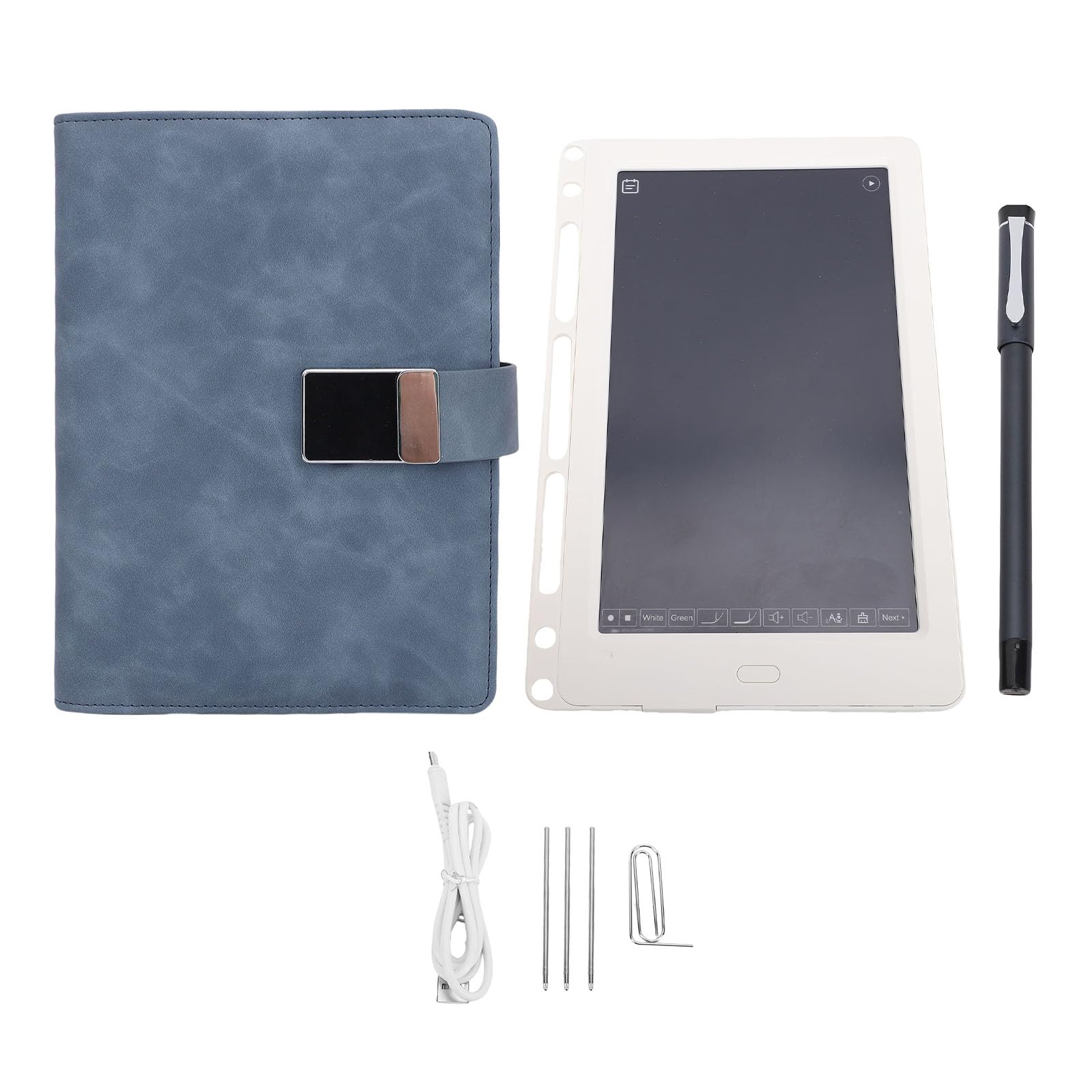 Garsent Digital Smart Pen Notebook and Writing Board Set, Sync en Temps Réel pour Numériser, Convertir en Texte, Stockage, Partage de Notes Papier, pour Smartphone, Tablette, Bluetooth