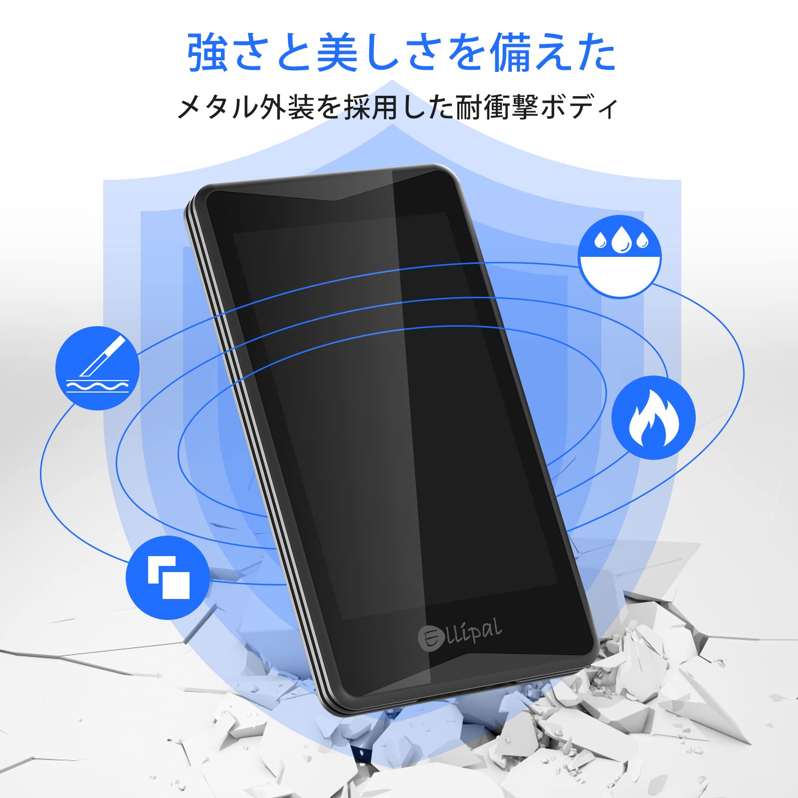 Amazon | 仮想通貨ハードウェアウォレット メタルボディ オフライン Ellipal Titan タッチパネル スマホ専用アプリ 充電ドーク  microSDカード付き BTC ETH XRP XLMなど1000以上の仮想通貨を対応 (Black) | ELLIPAL |  PCアクセサリ・サプライ 通販