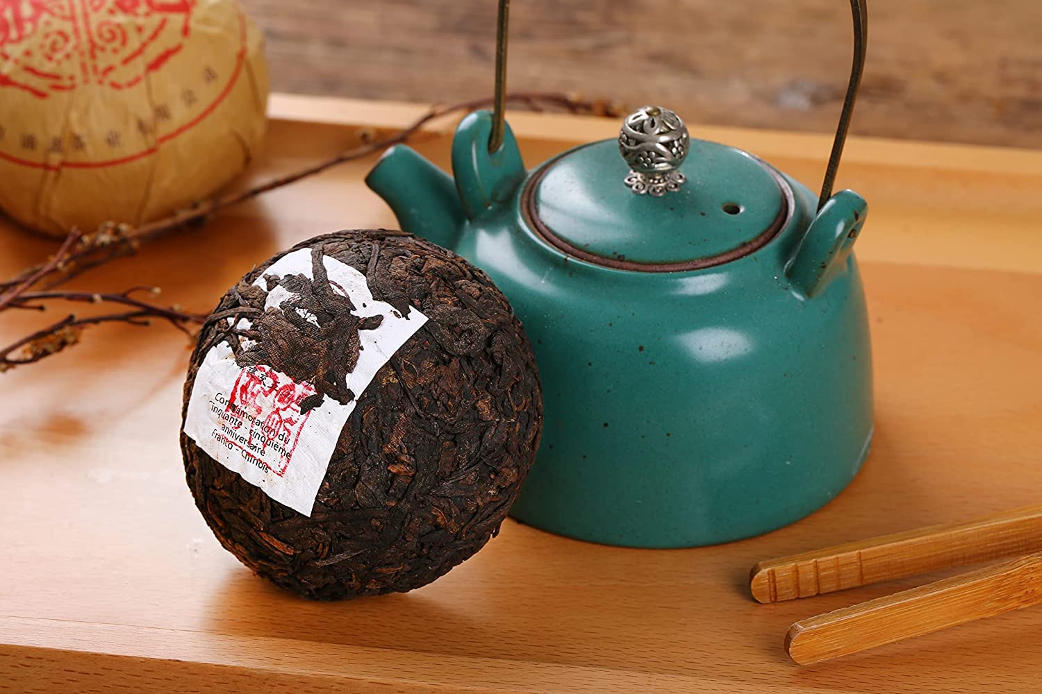 Yunnan Tuocha Zouji Tè Naturale Tuocha - Nidi Post-Fermentati - Versione 2019-100g - Autentico Tè Cinese d'Origine