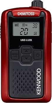 KENWOOD UBZ-LP20 トランシーバー レッド Amazon.co.jp: JVCケンウッド 特定小電力トランシーバー UBZ