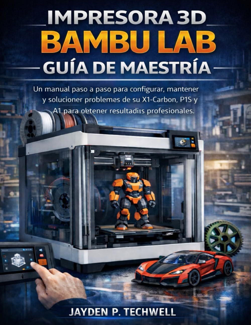 IMPRESORA 3D BAMBU LAB GUÍA DE MAESTRÍA: Un manual paso a paso para configurar, mantener y solucionar problemas de su X1-Carbon, P1S y A1 para obtener resultados profesionales