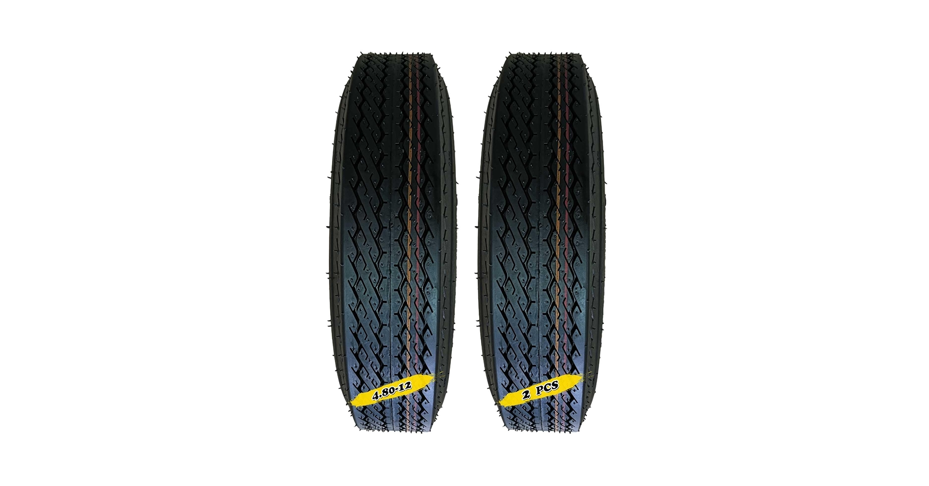 Amazon.co.jp: BIUYYY 4.80-12 タイヤ 左右対称のトレッド