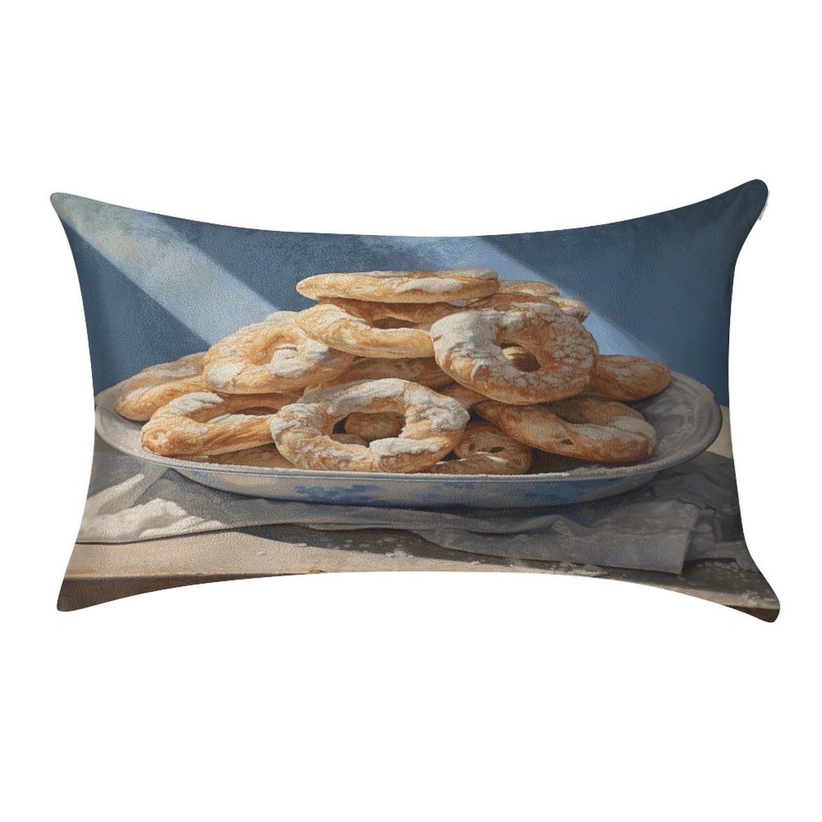 Fekiloot Style Pretzel Dough Pictures Pillow Covers Home Decor Pillow Cases