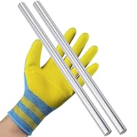 Vista 1 de 2 piezas 5/8 "aluminio 6061 redondo varilla 12" largo sólido T6511 torno extruido stock