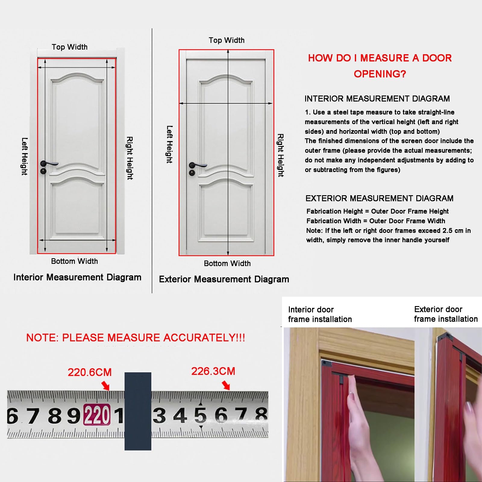 WIGING Sin Necesidad De Taladrar Puerta Plegable Interior Riel Inferior Tabique Impermeable Puerta Alveolar Puerta Plegable para Dormitorio, Baño, Patio, Cocina, Caravana, Sótano, Oficina
