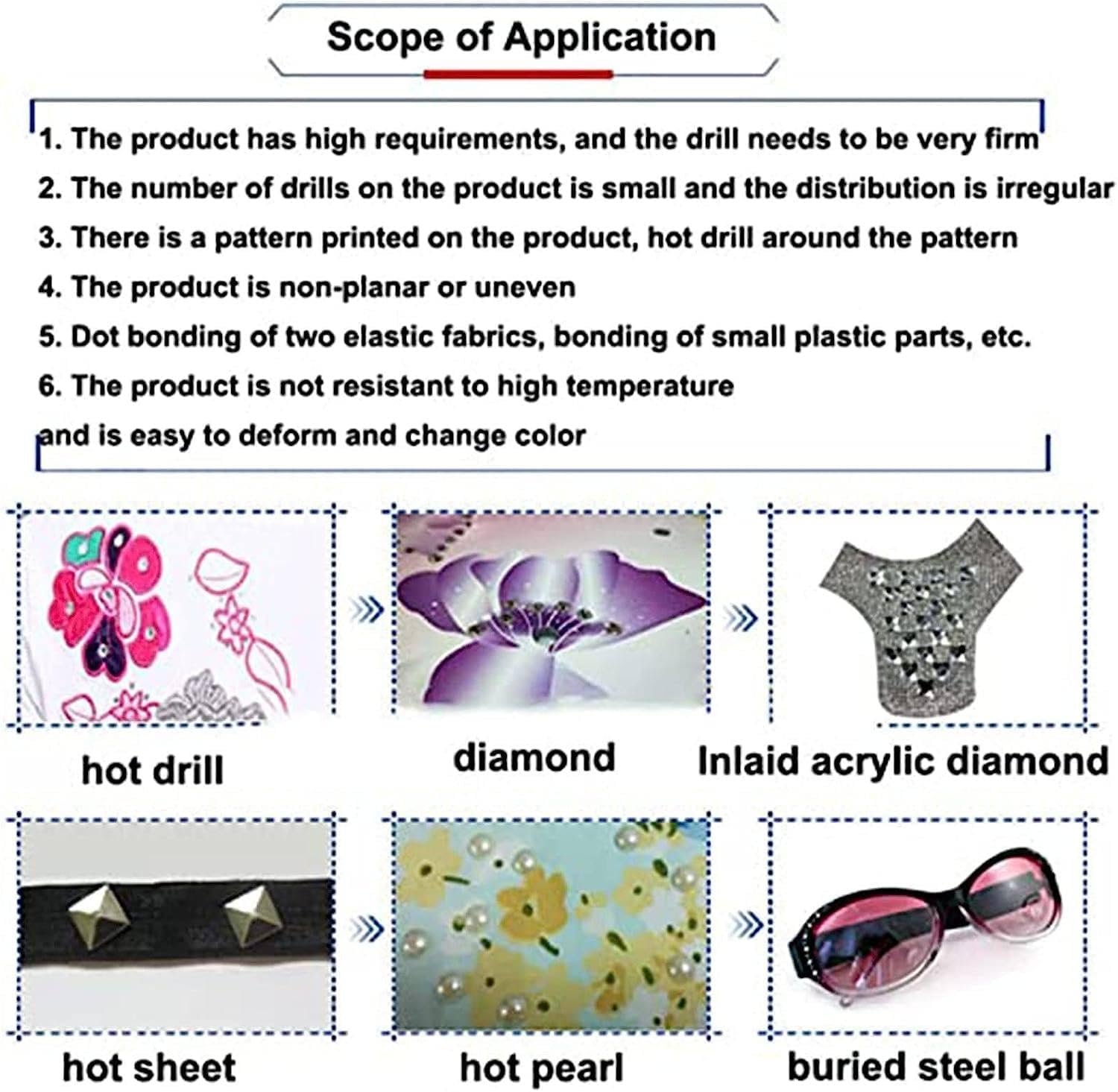 Incastonatore e applicatore di Strass, Macchina for l'impostazione di Perline di Perle ad ultrasuoni, Macchina for Il Fissaggio di Strass di Perle, for Abbigliamento e Accessori