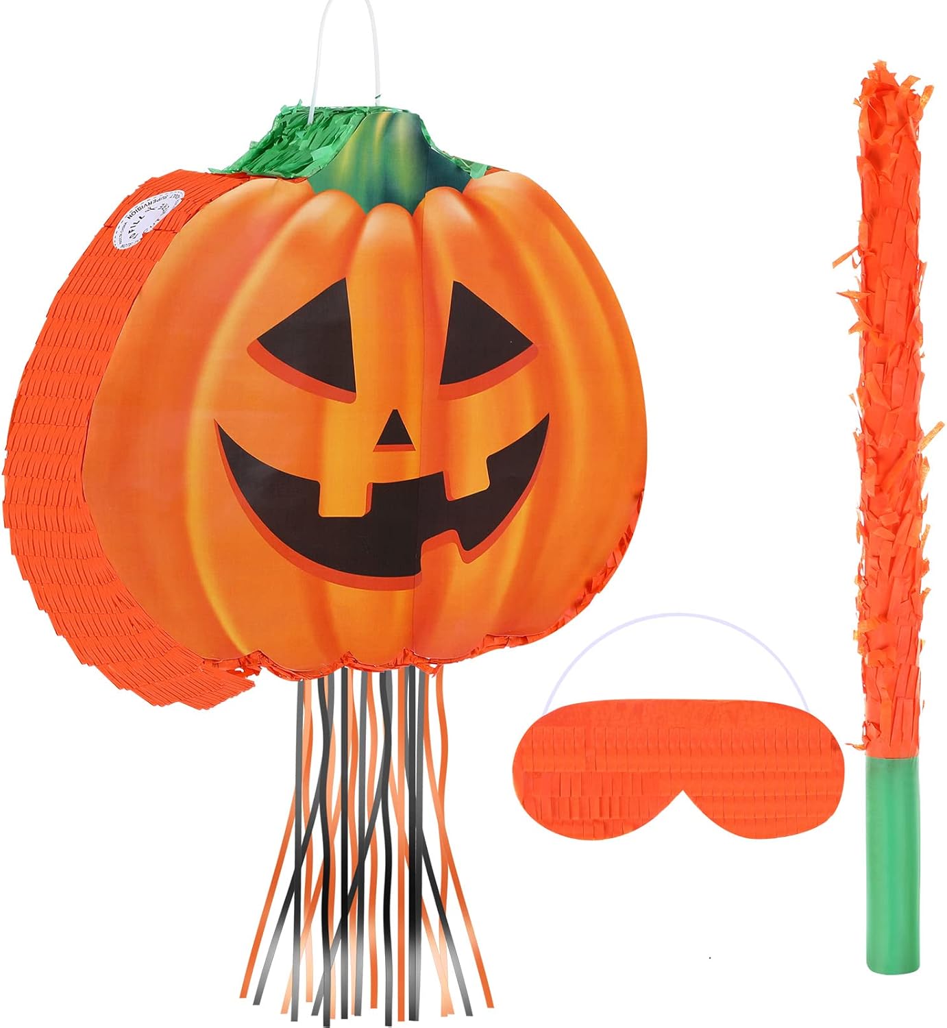 Halloween Pumpkin Pinata Pull String Pumpkin Pinata with