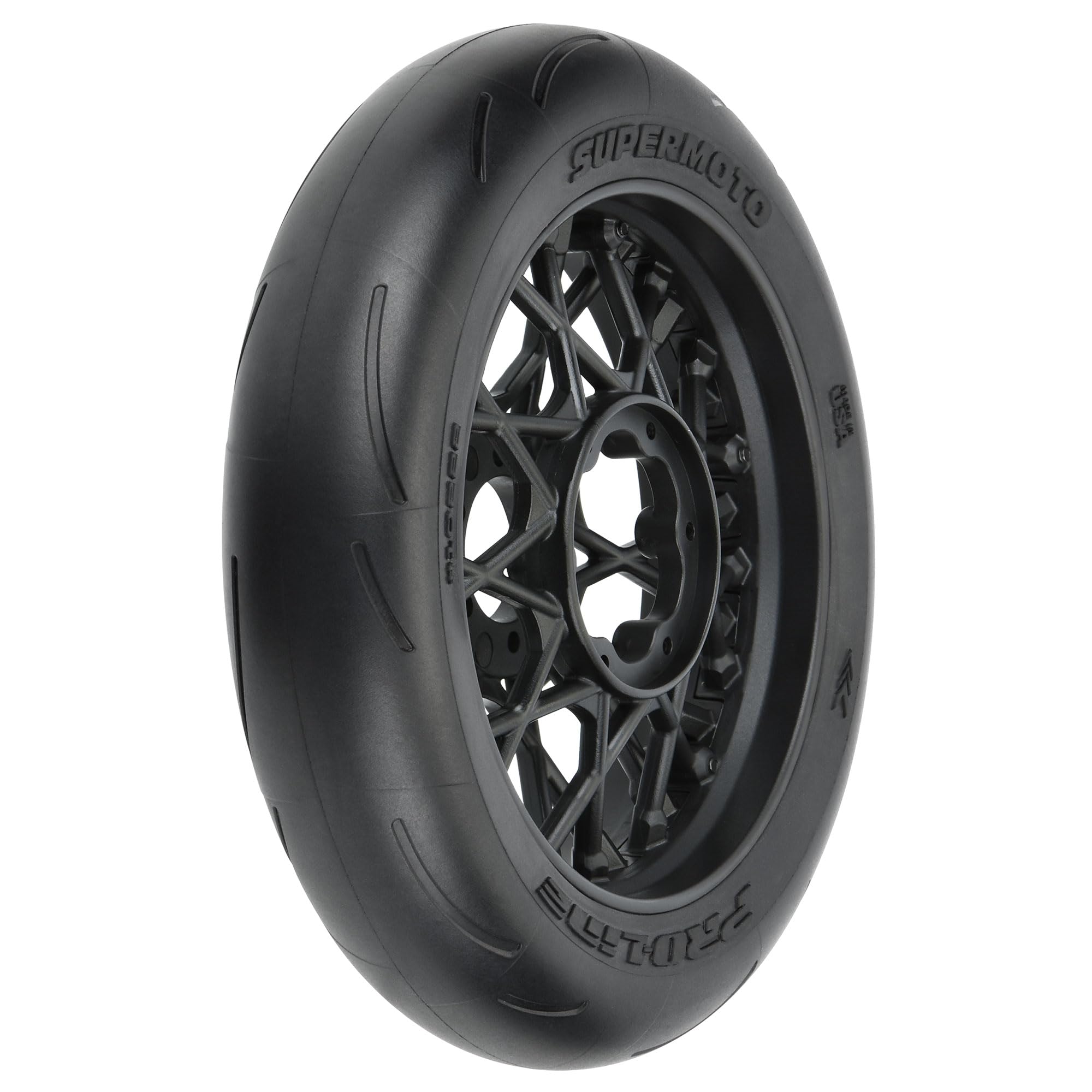 Amazon.com: Pro-line Racing 1/4 Supermoto Tire Front MTD Black