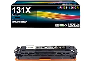 HP 131X Black Toner Cartridge: Exceptional Printing Performance for HP LaserJet Printers