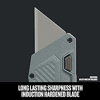 Vista 3 de CRAFTSMAN Cuchillas de cuchillo utilitario, paquete de 100, para paneles de yeso, cuero, goma y más (CMHT11921A)