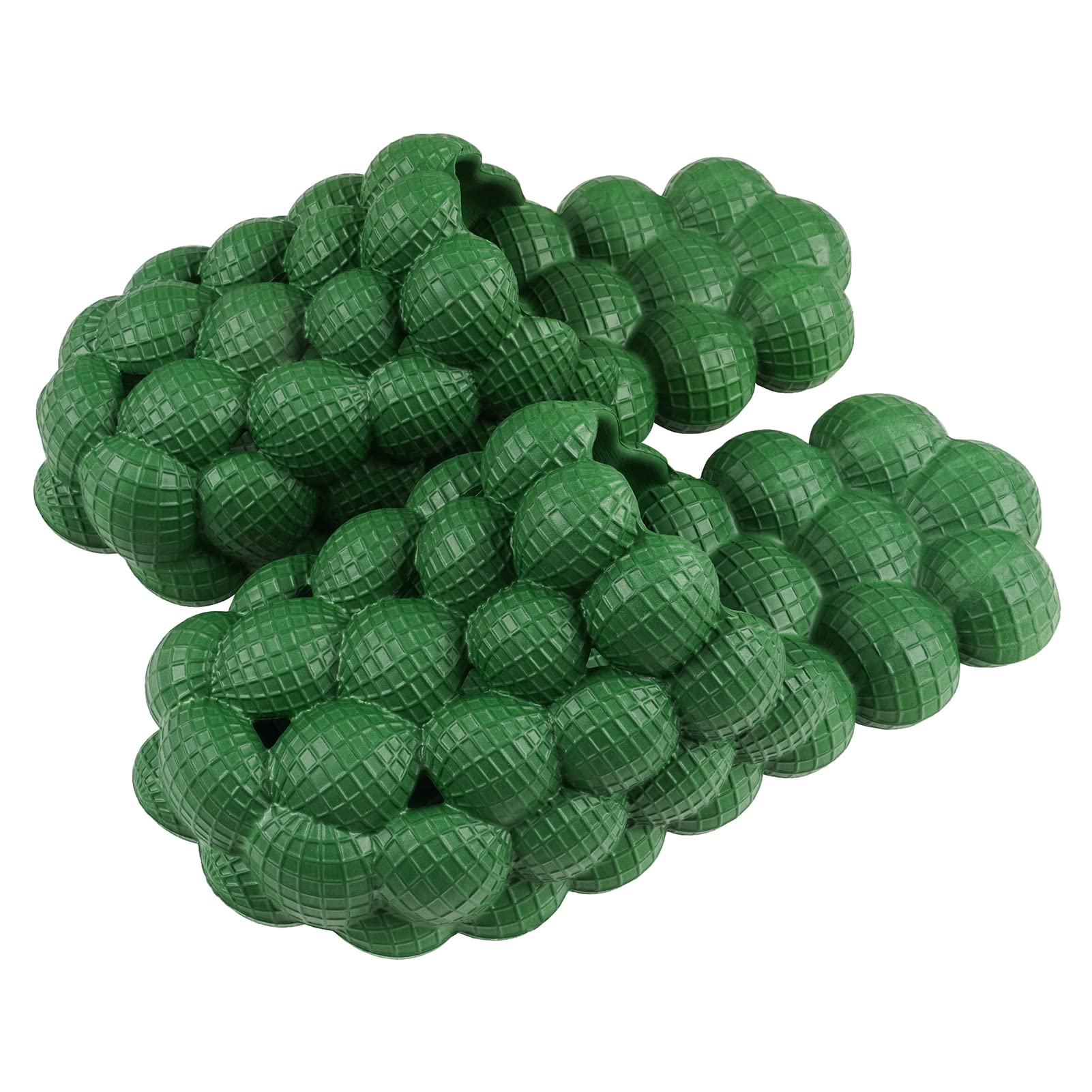 LIKILIKIBubble Slides for Women Bubble Ball Slides Tennis Ball Slides Massage Bubble Slides Funny Lychee Bubble Slippers for Men Textured Golf Ball Slides Non Slip Cloud Foam Bubbly Slides