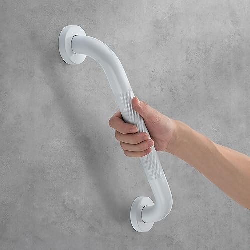 Miniatura 8 de Barras de agarre de 16 pulgadas y 1.25 pulgadas de diámetro para bañeras y duchas, mango de ducha para ancianos, barras de agarre para